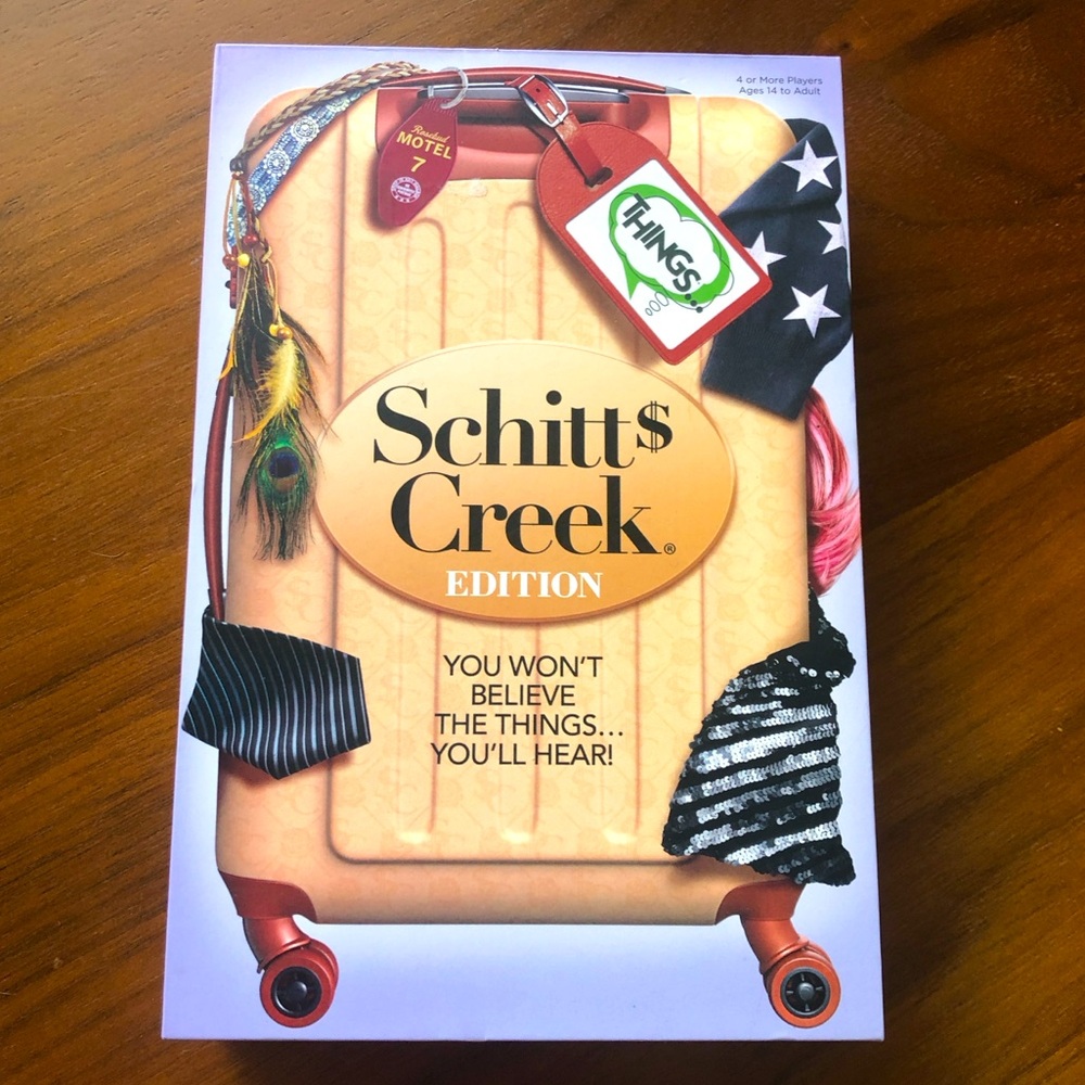 Schitts Creek Edition Things Game ✨ NWOT ✨